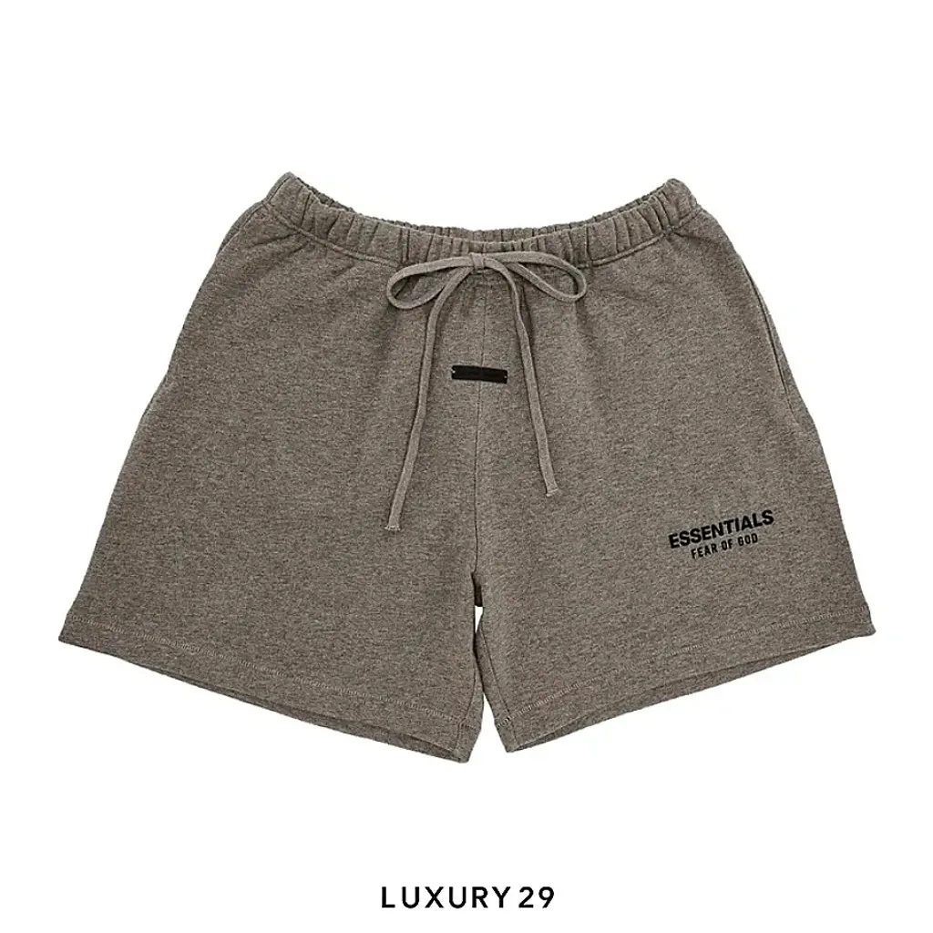 Fear of God Essentials Classic Sweatshort Homestead Heather(M, Grey)