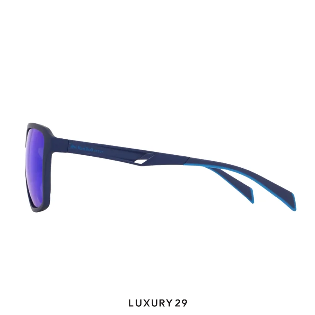 Red Bull Spect Sunglasses REDPS104-01P AERO Concept smoke with dark blue mirror(Free Size, Blue)
