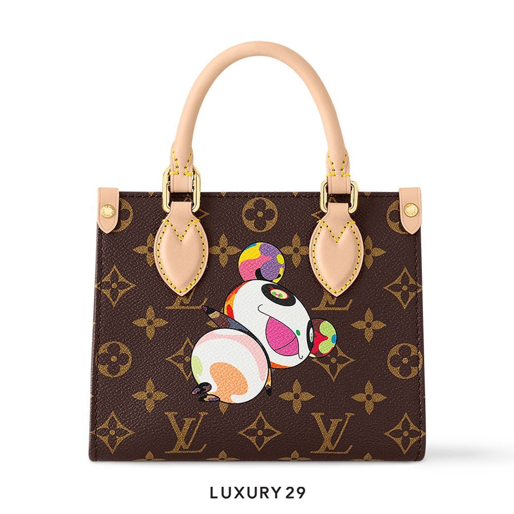 Louis Vuitton LV x TM OnTheGo BB Bag Monogram coated canvas(Small, Brown)