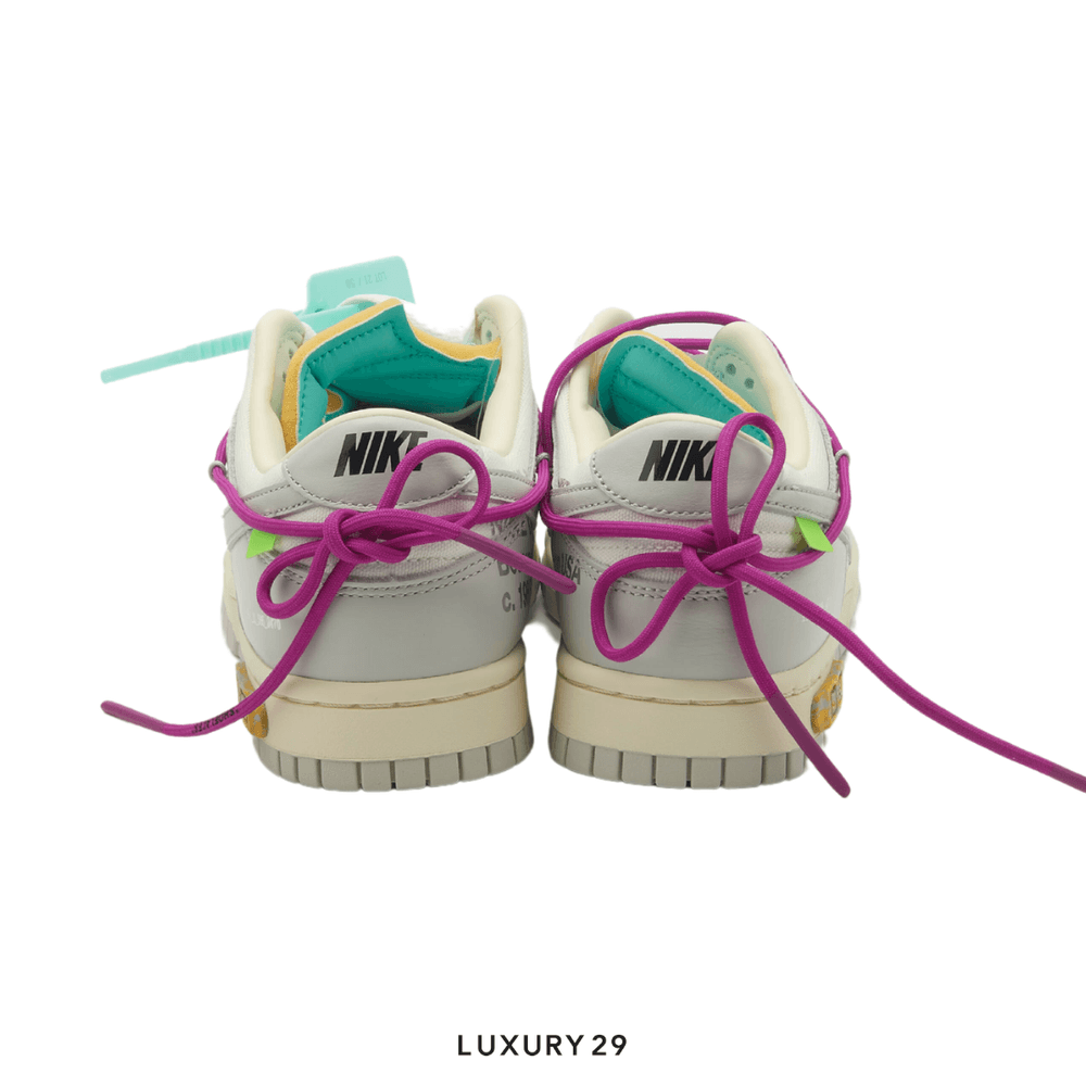 Nike Dunk Low Off-White Lot 21(M)(41, Grey)