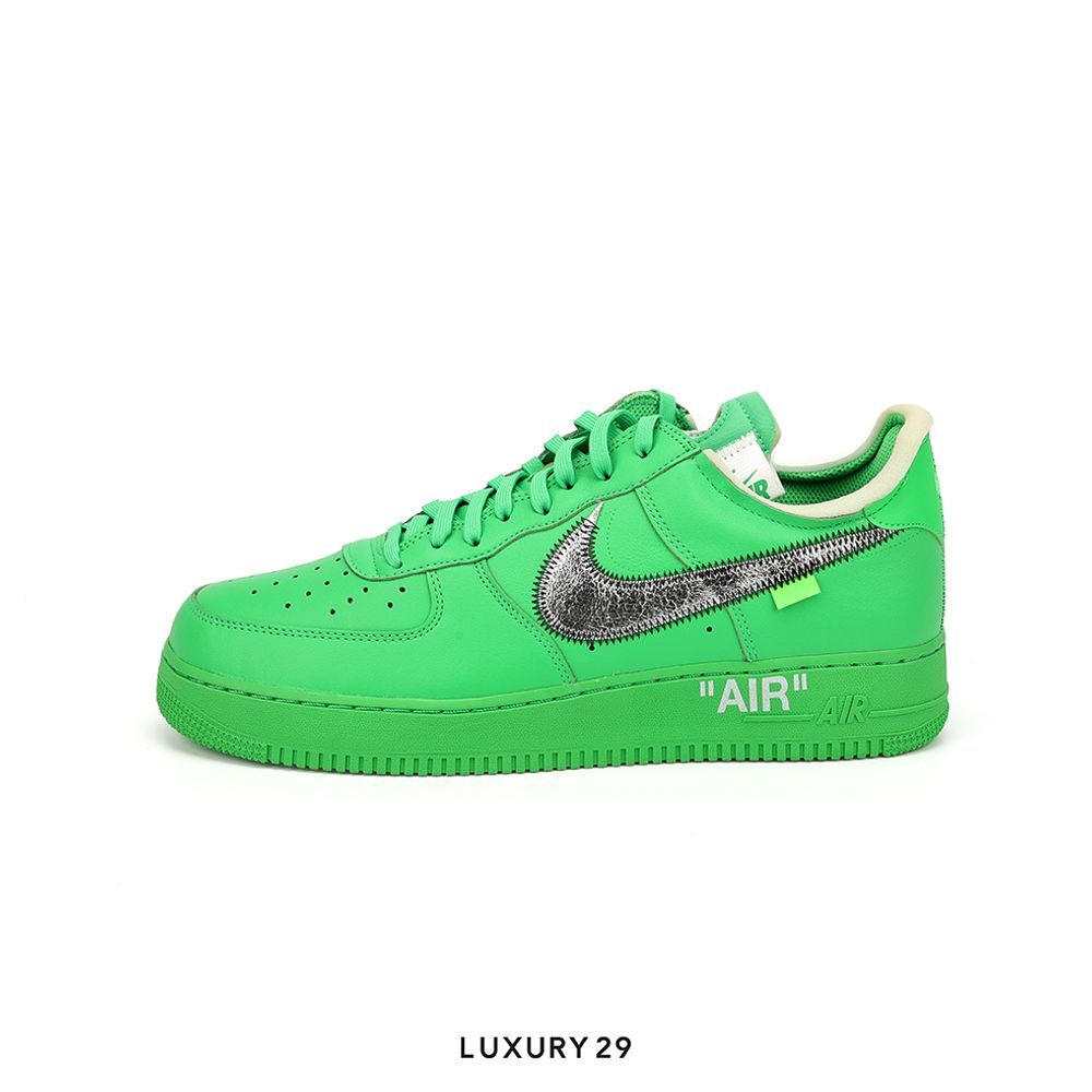 Nike Air Force 1 Low Off-White Brooklyn(44, Green)