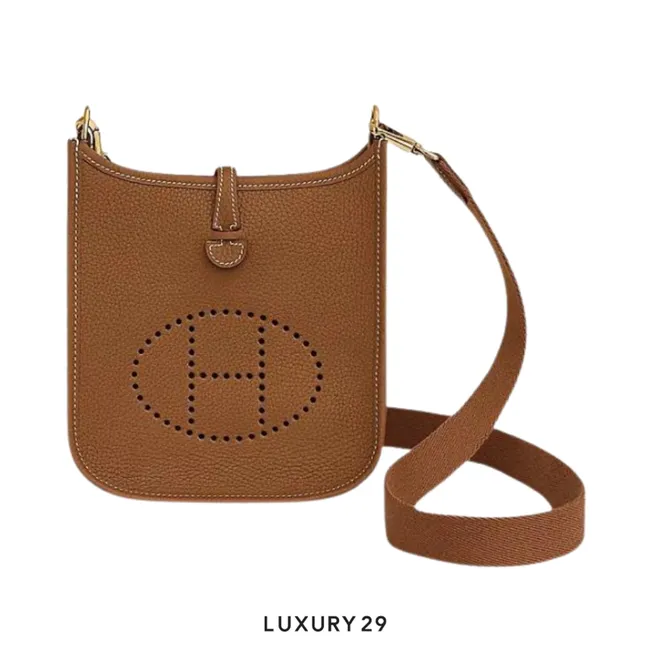 Hermes Evelyne 16 Amazone Bag Clemence/Sangle Wool