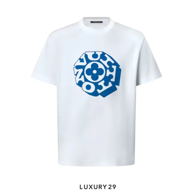 LOUIS VUITTON LV T-shirt with printed logo