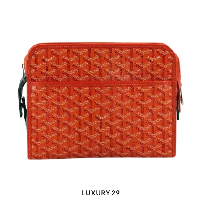 Goyard Jouvence MM Toiletry Bag Orange