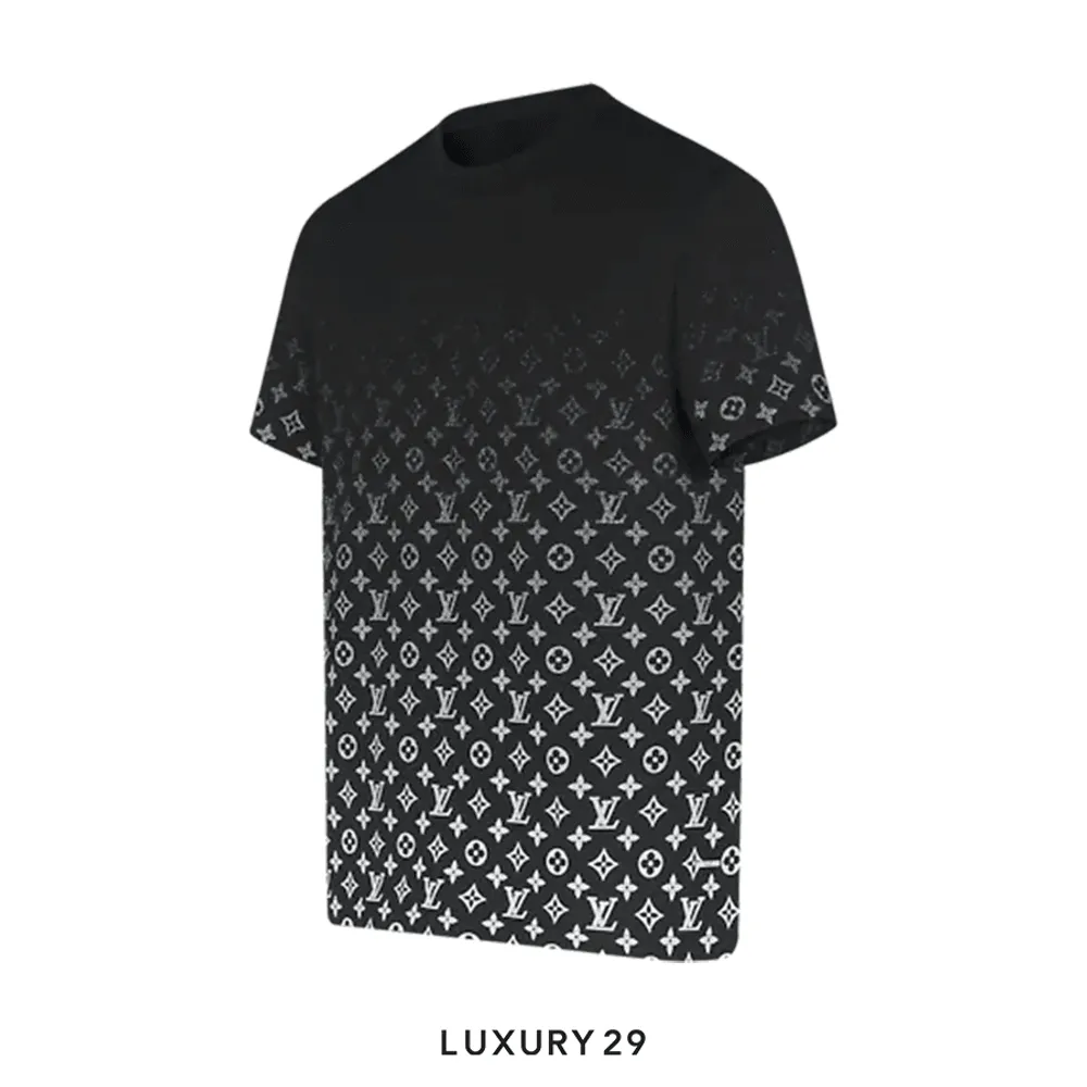 Louis Vuitton LVSE Monogram Gradient T-Shirt(S, Black)