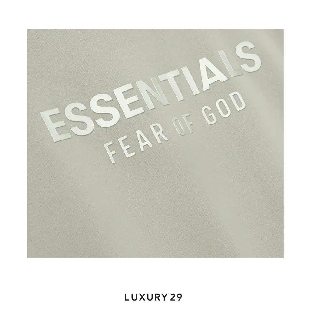 Fear of God Essentials Classic Fleece Hoodie Abbey Stone(XS, Grey)