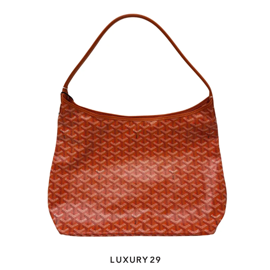 Goyard Boheme Hobo Bag Orange(Small, Orange)