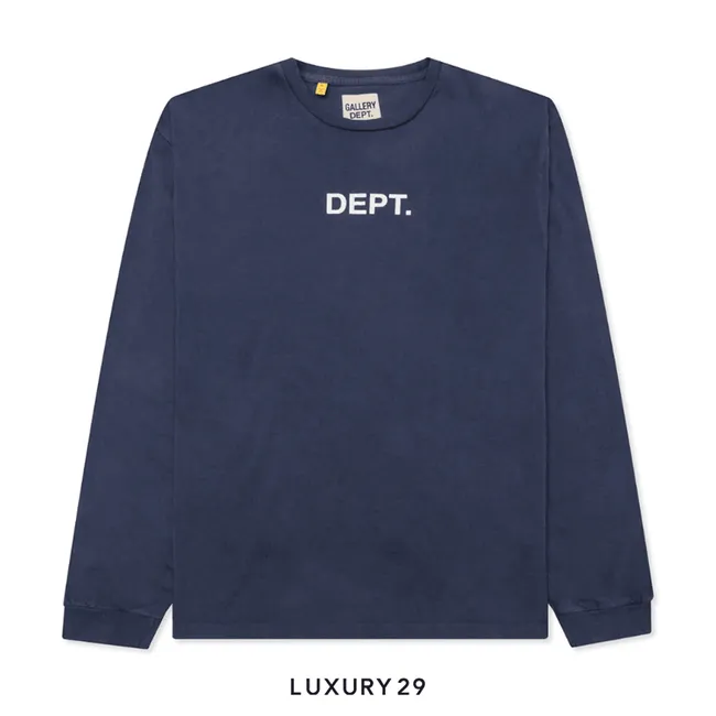 Gallery Dept. DEPT L/S TEE NAVY