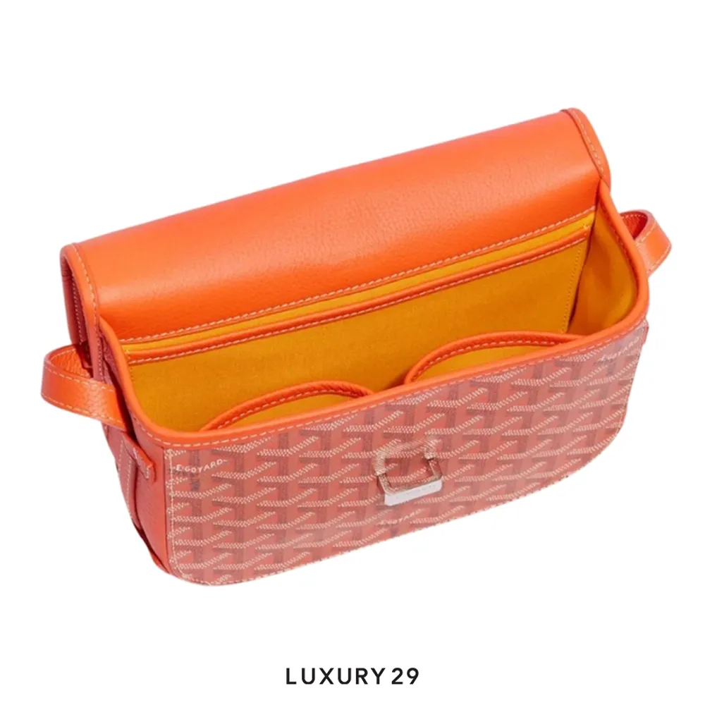Goyard Belvedere PM Bag Orange(Small, Orange)