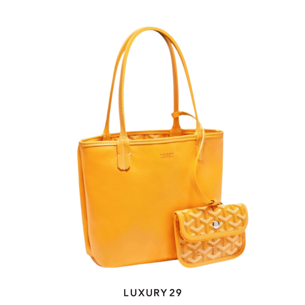 Goyard Anjou Mini Bag Yellow(Mini, Yellow)