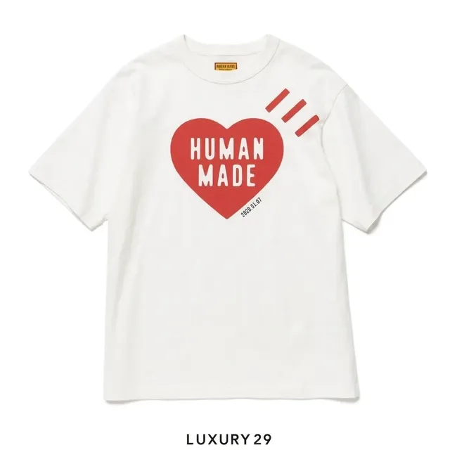 Human Made Daily Red/White  (Random Date 2026)