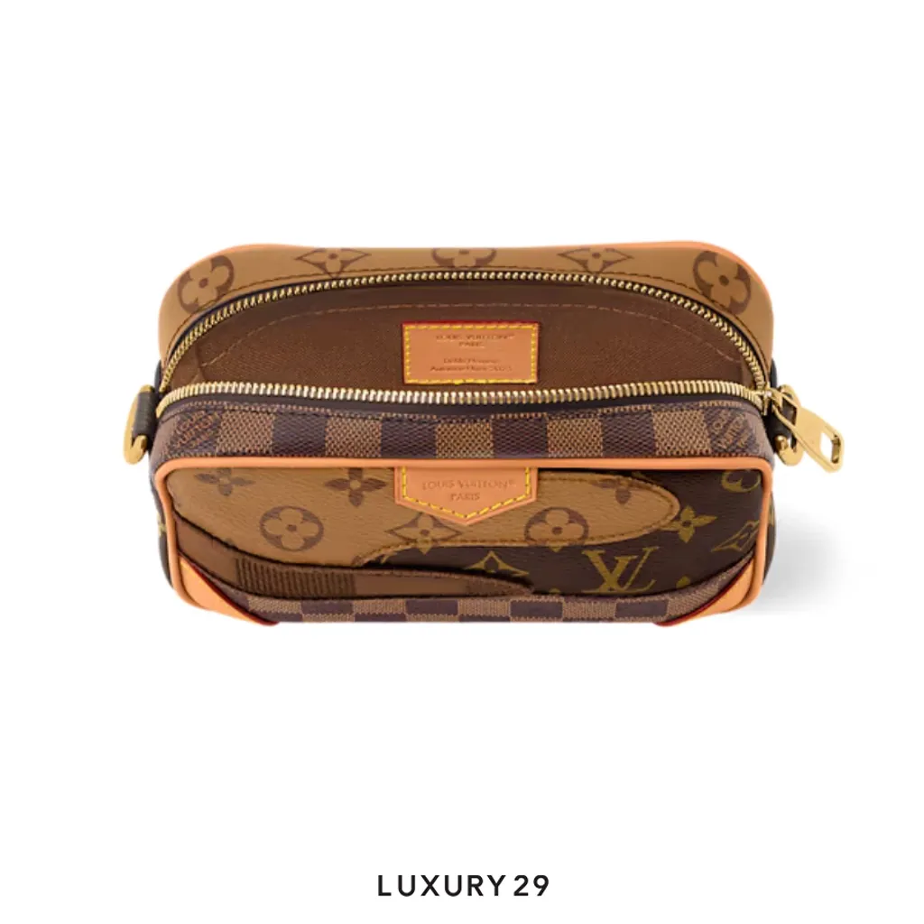 LOUIS VUITTON LV Trocadero crossbody bag Brown Monogram Landscape Canvas(Small, Brown)