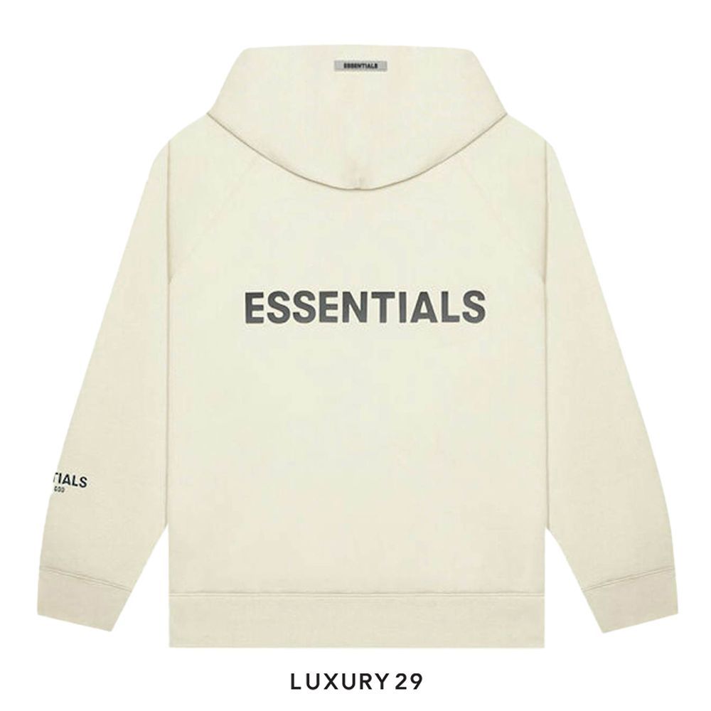 Essentials Fear Of God Full Zip Hoodie Buttercream(S, Neutrals)
