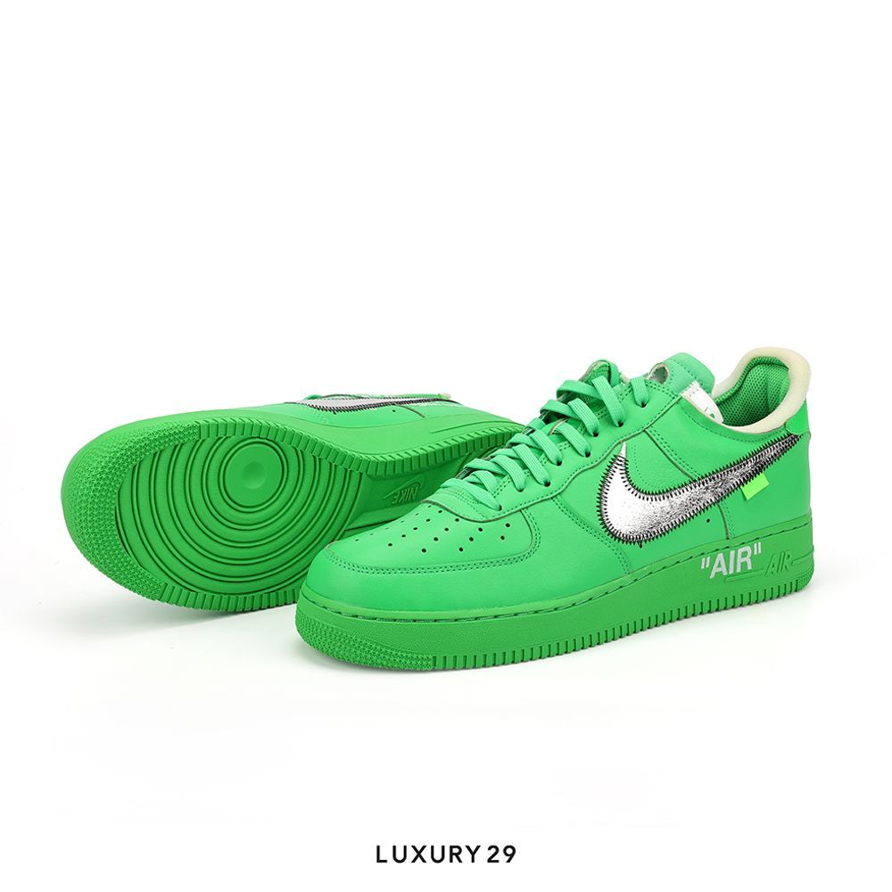 Nike Air Force 1 Low Off-White Brooklyn(44, Green)