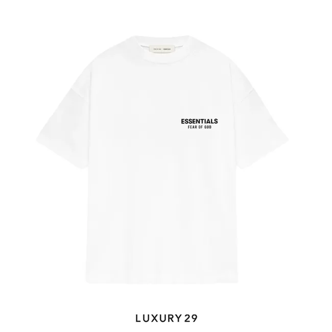Essentials Fear Of God T-Shirt Bright White  (SS25)