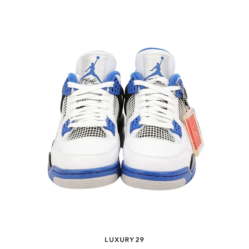 Nike Jordan 4 Retro Motorsports (2017)(42.5, White)