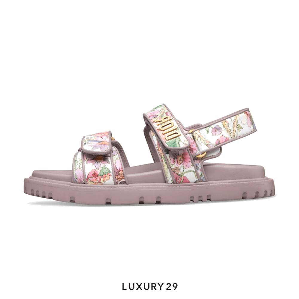 Dior Dioract Sandal Technical Fabric with Dior 4 Saisons Ete