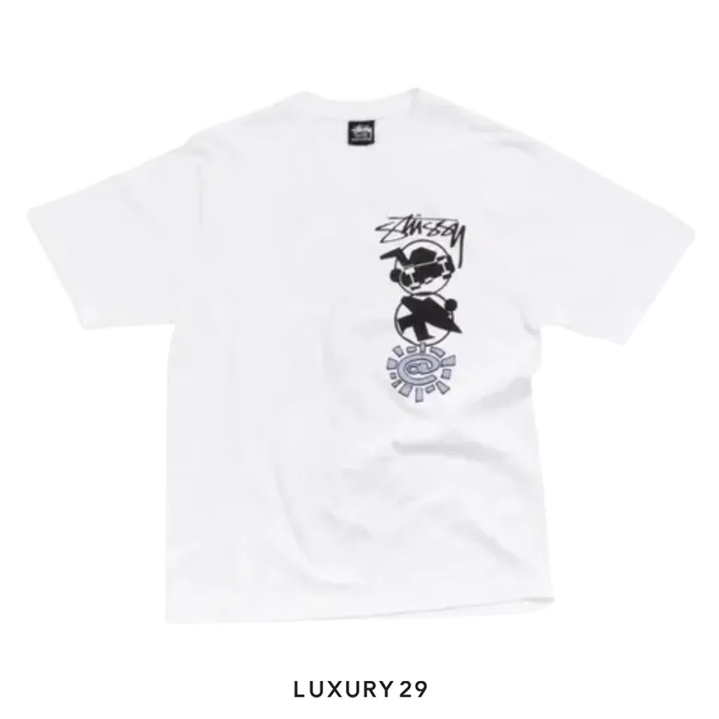Stussy x Always Do What You Should Do Stack T-shirt White(S, White)