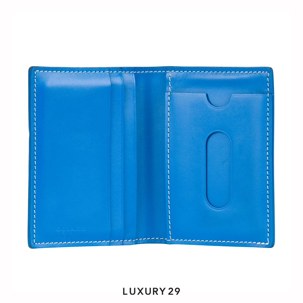Goyard Saint-Marc Card Wallet Sky Blue(Small, Blue)
