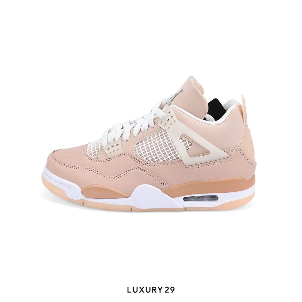 Nike Jordan 4 Retro Shimmer (Women's)(42.5, Orange)
