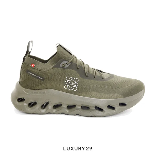 On x Loewe Cloudtilt sneaker Khaki Green (W)