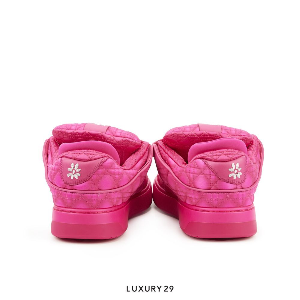 Dior B9S Skater ERL Fuchsia Kumo Cannage Satin
