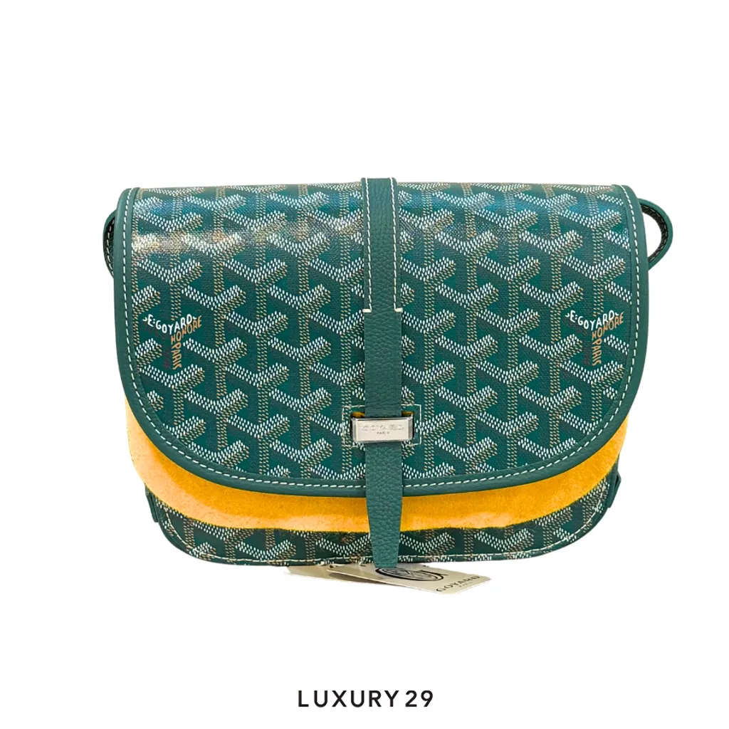 Goyard Belvedere PM Bag Green(Small, Green)