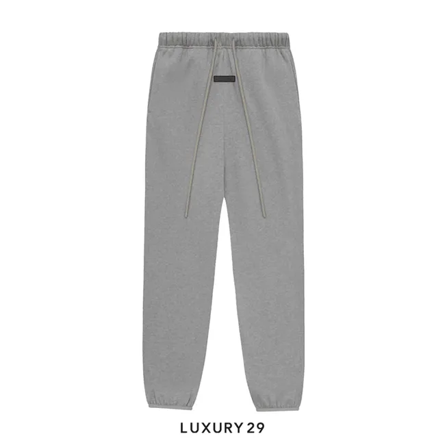Essentials Fear Of God Sweatpants Dark Heather Oatmeal  (FW23)