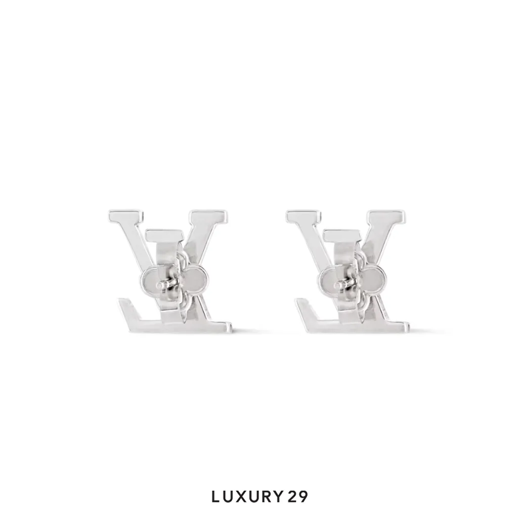 Louis Vuitton LV Iconic Earrings Silver(Free Size, Silver)