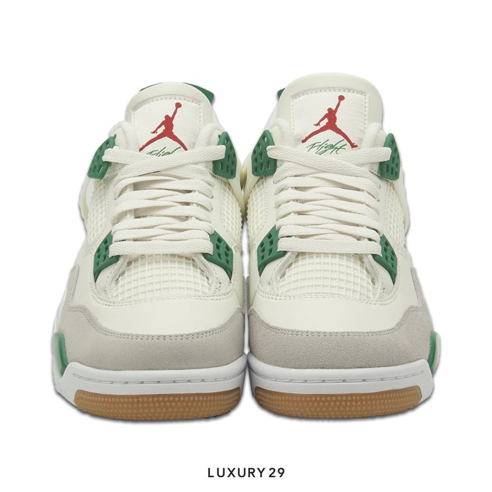 Nike Jordan 4 Retro SB Pine Green(40.5, Green)