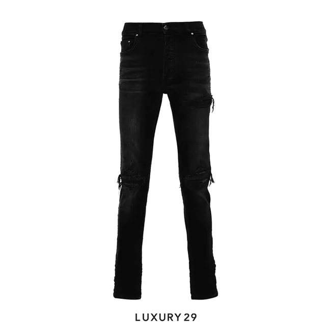 AMIRI MX1 Bandana Jacquard jeans