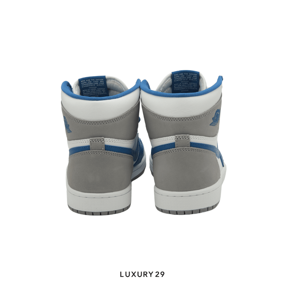 Nike Jordan 1 Retro High OG True Blue (GS)(M)(36.5, Blue)