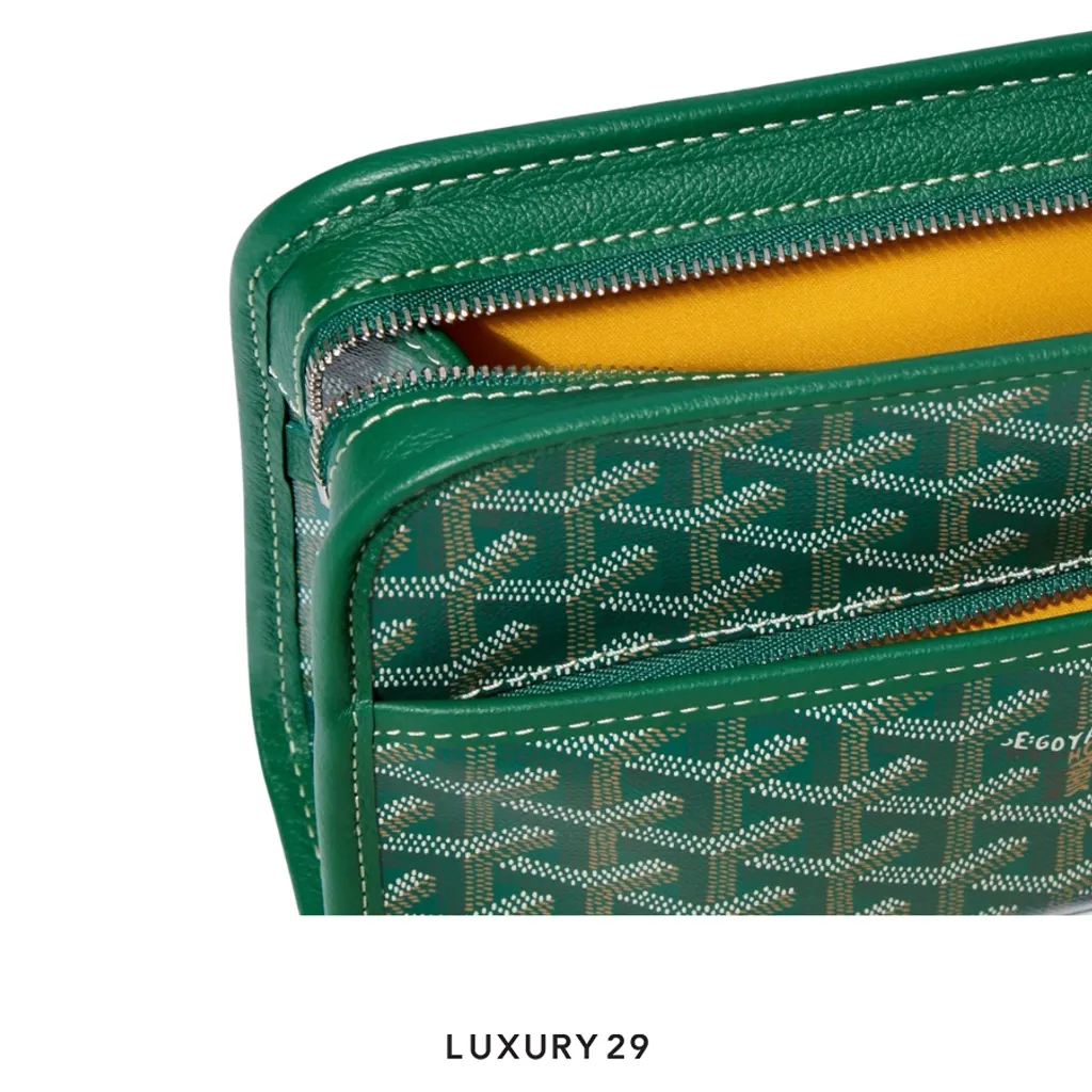 Goyard Jouvence PM Toiletry Bag Green(Small, Green)