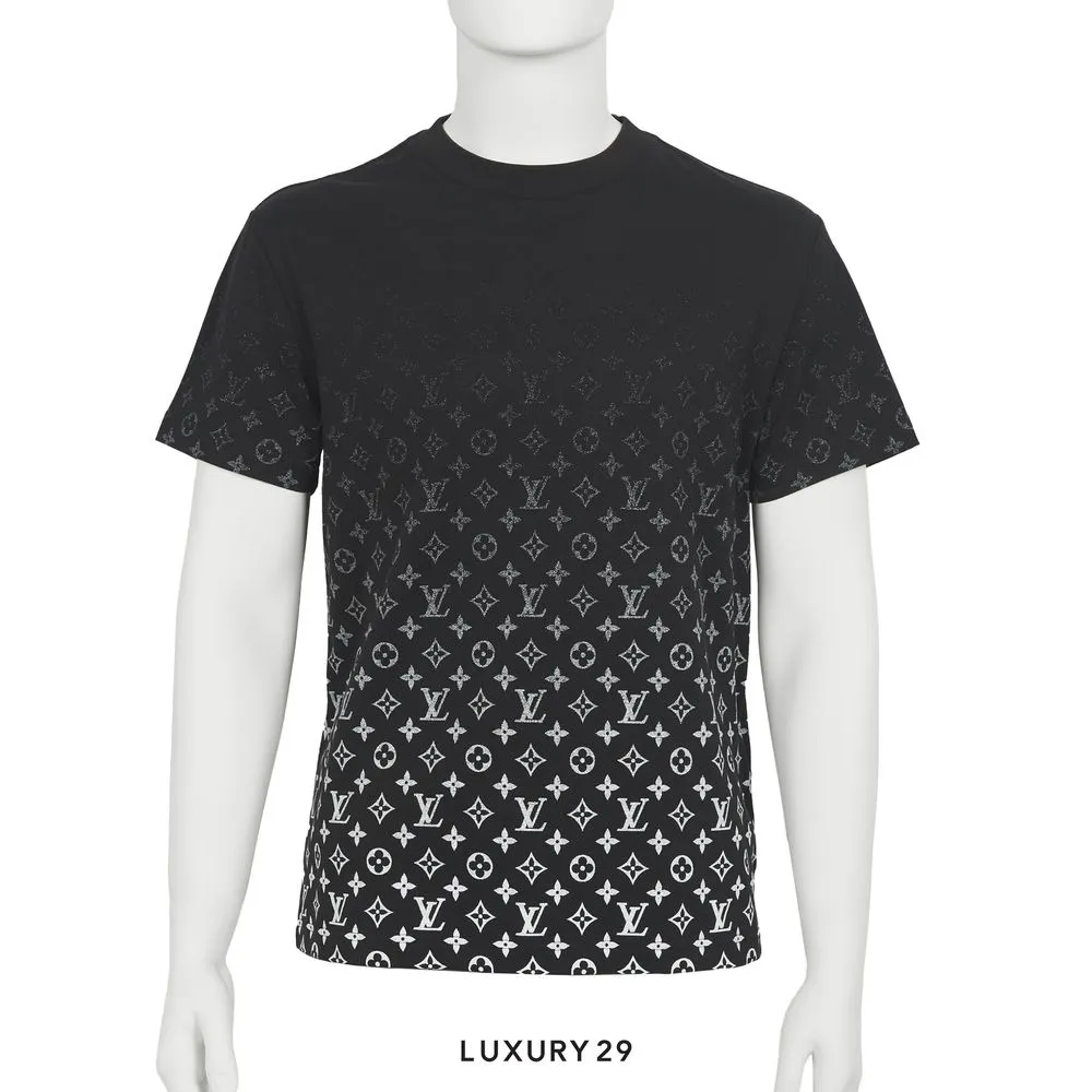 Louis Vuitton LVSE Monogram Gradient T-Shirt(S, Black)