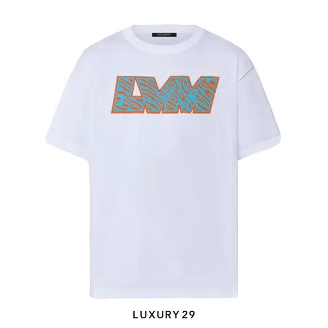 Louis Vuitton LV Short-Sleeved Cotton Crewneck
