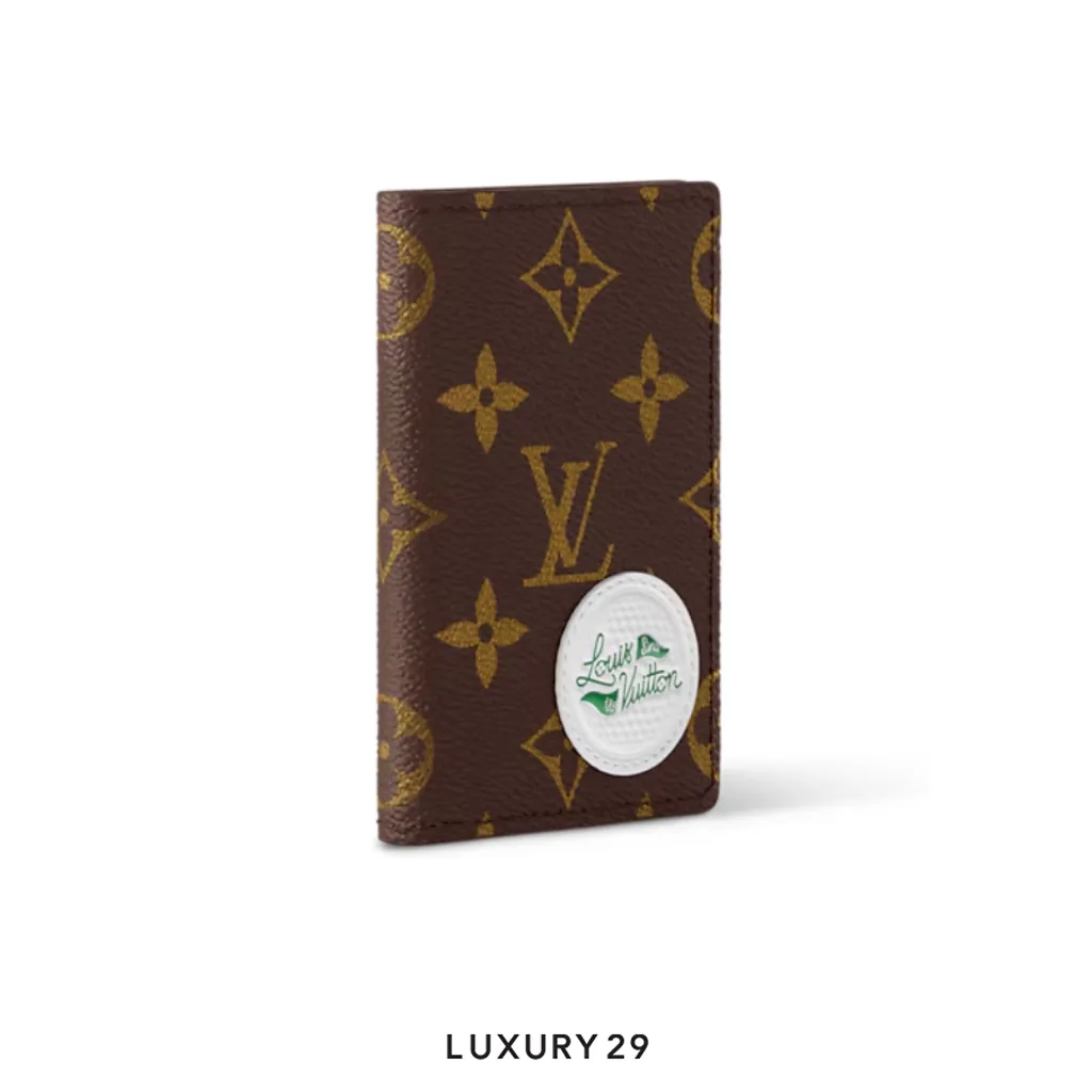 Louis Vuitton LV Golf Pocket Organizer Monogram coated canvas(Small, Brown)