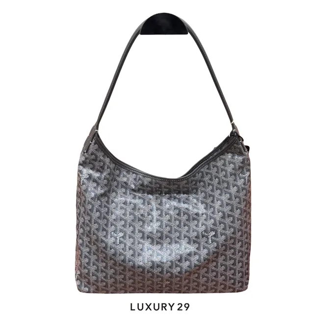 Goyard Boheme Hobo Bag Grey