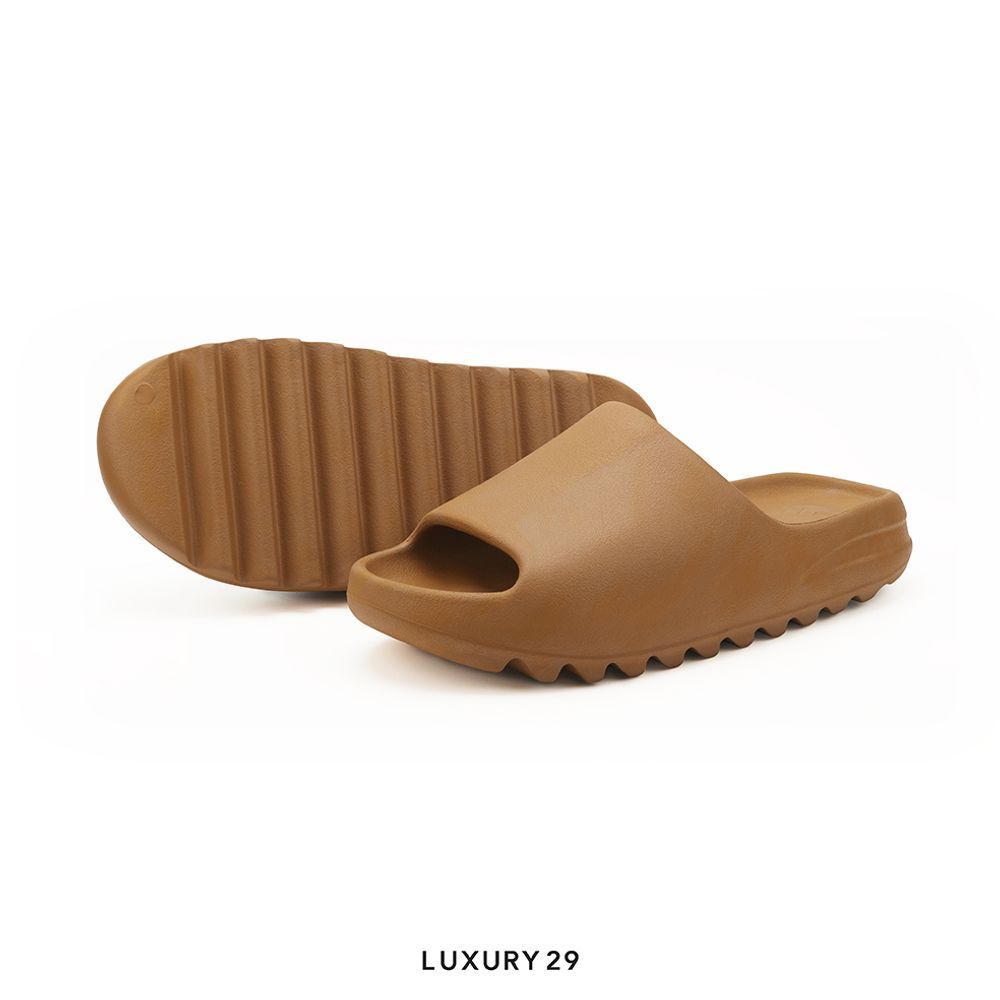 Adidas Yeezy Slide Ochre(47, Brown)