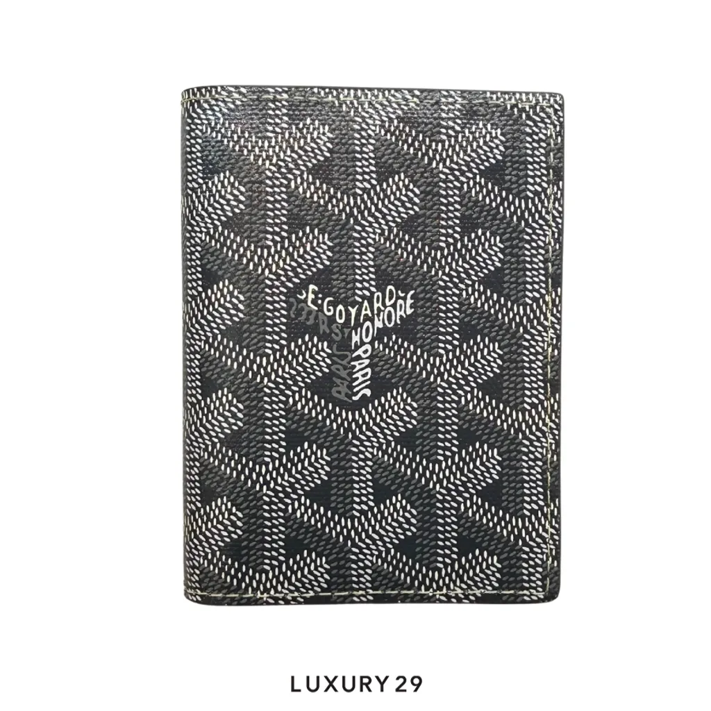 Goyard Saint-Marc Card Wallet Grey(Small, Grey)