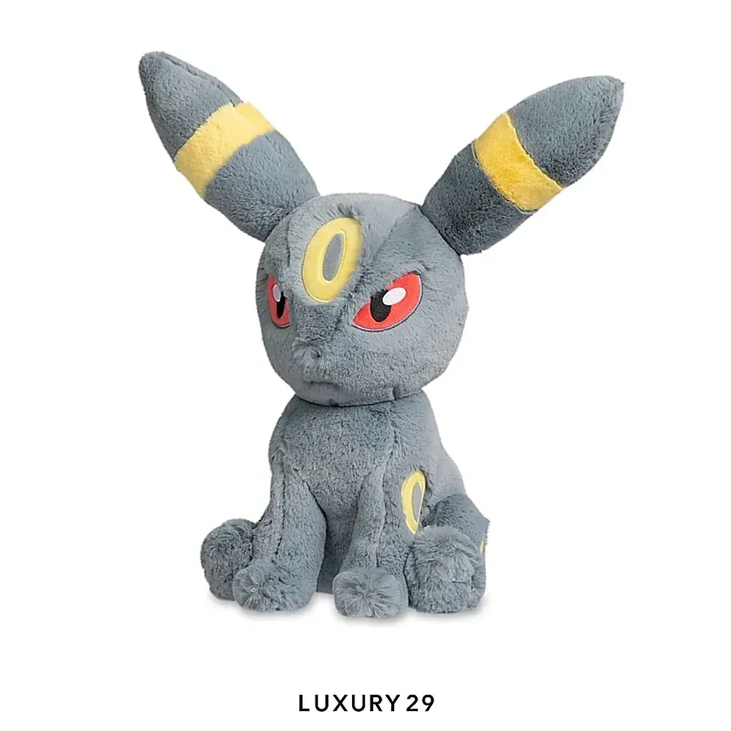 Pokemon Umbreon Comfy Friends PlushDoll(Medium, Multicolour)