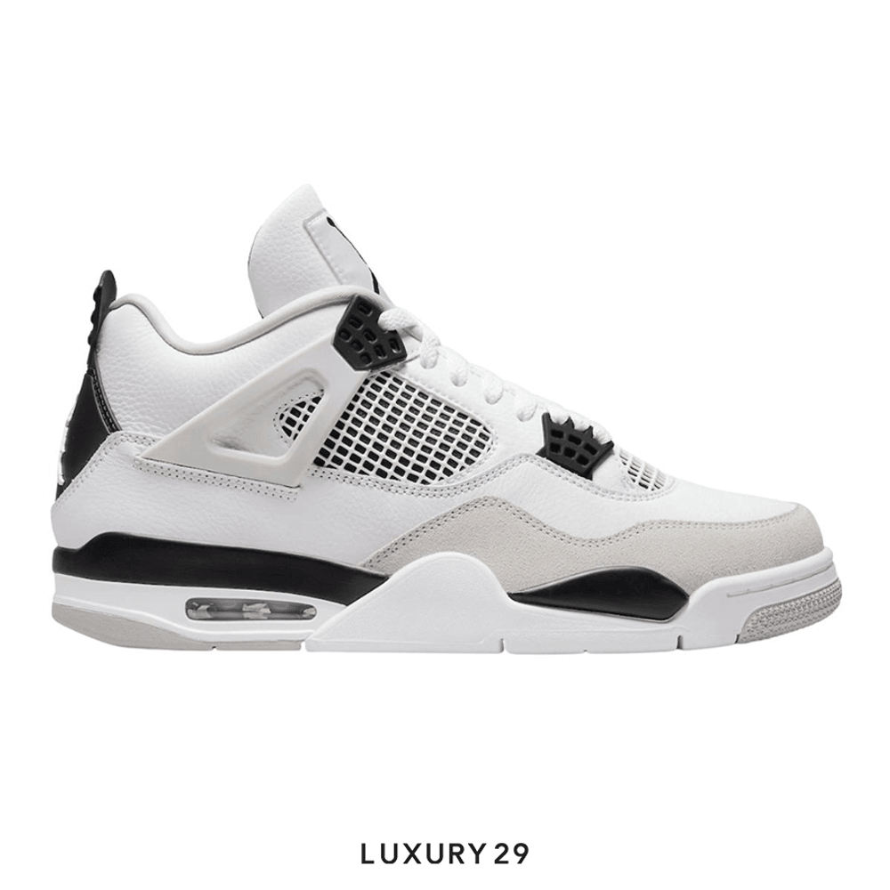 Nike Jordan 4 Retro Military Black(45, Black)