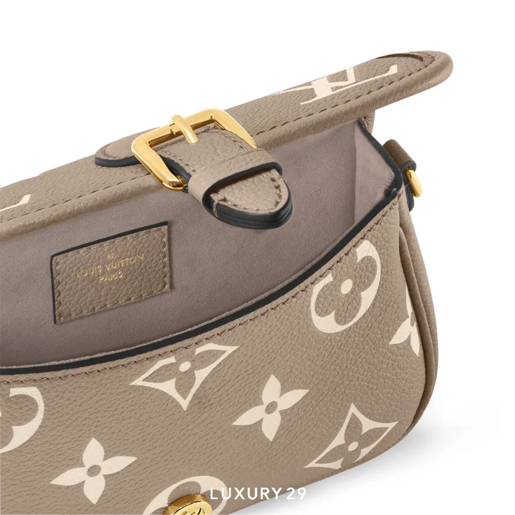 Louis Vuitton LV Nano Diane bag Monogram Canvas Turtledove Beige/Cream(Mini, Neutrals)