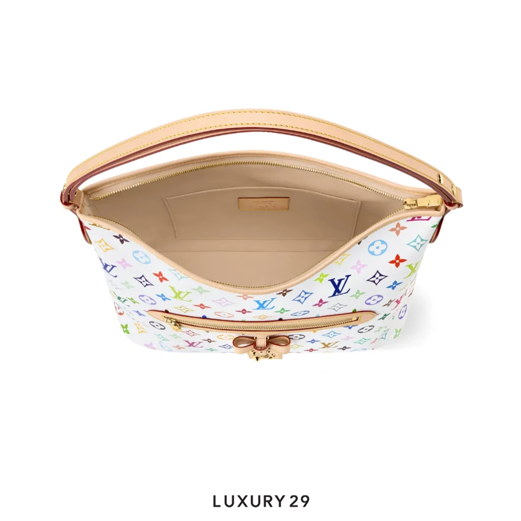Louis Vuitton LV x TM Lineup Bags Multicolor/White(Medium, White)
