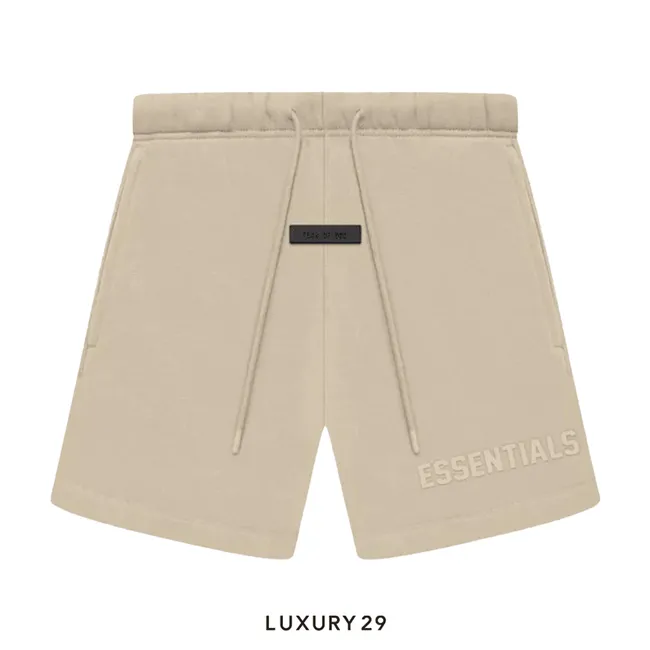 Essentials Fear Of God Sweatshorts Dusty Beige  (FW23)