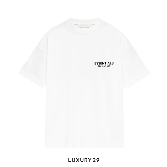 Fear of God Essentials SS26 Classic Tee Bright White