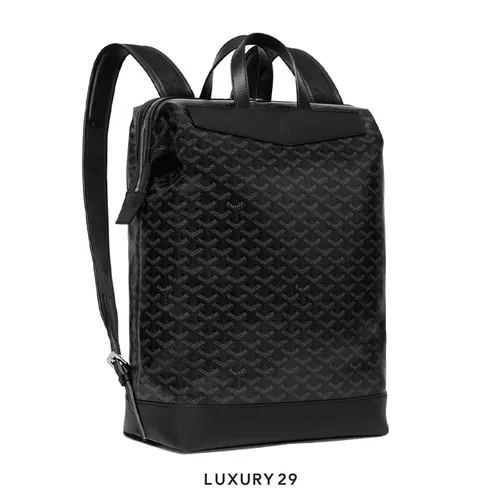Goyard Cisalpin MM Backpack Jet Black