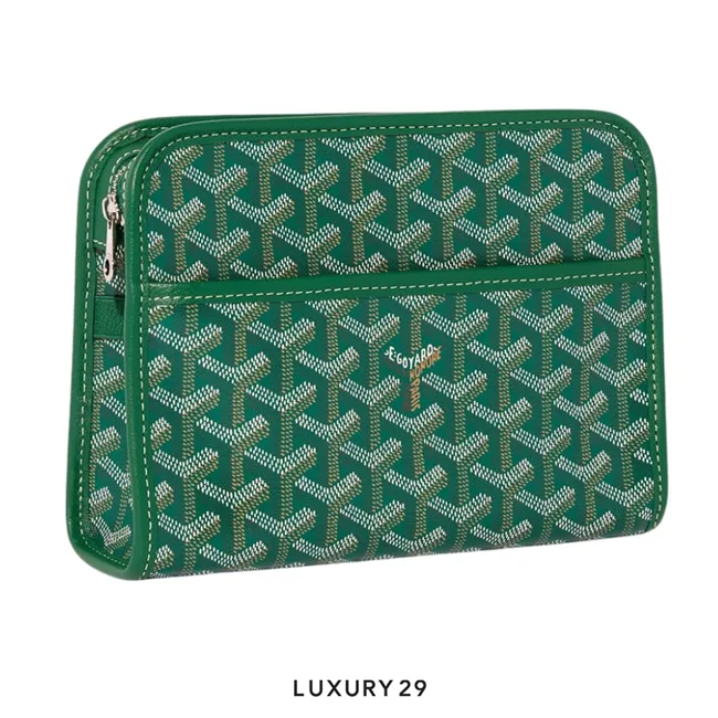 Goyard Jouvence PM Toiletry Bag Green