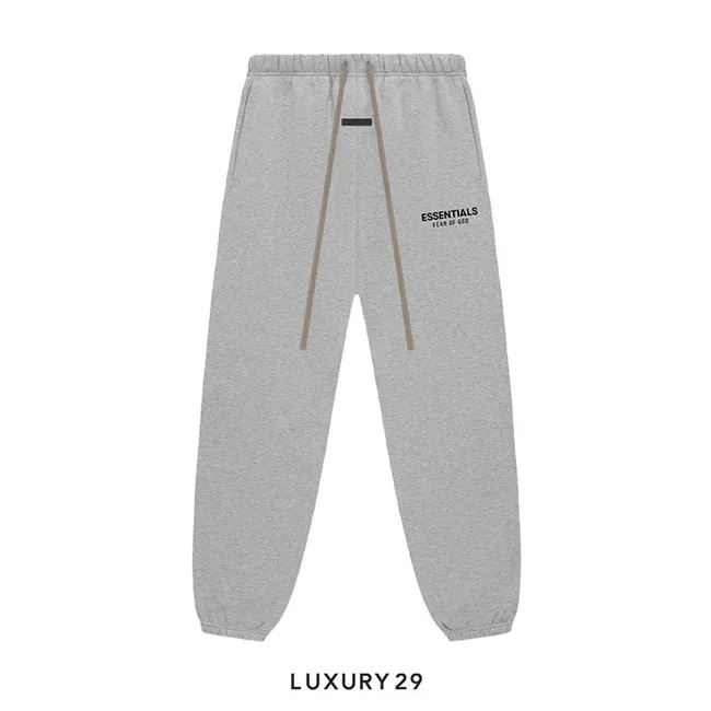 ESSENTIALS FEAR OF GOD fleece sweatpants Grey