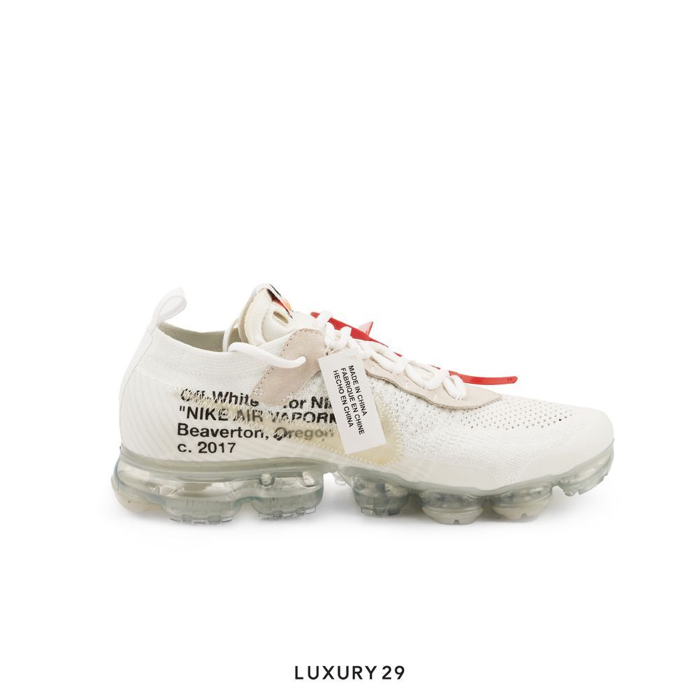 Nike Air VaporMax Off-White (2018)(M)(45, White)