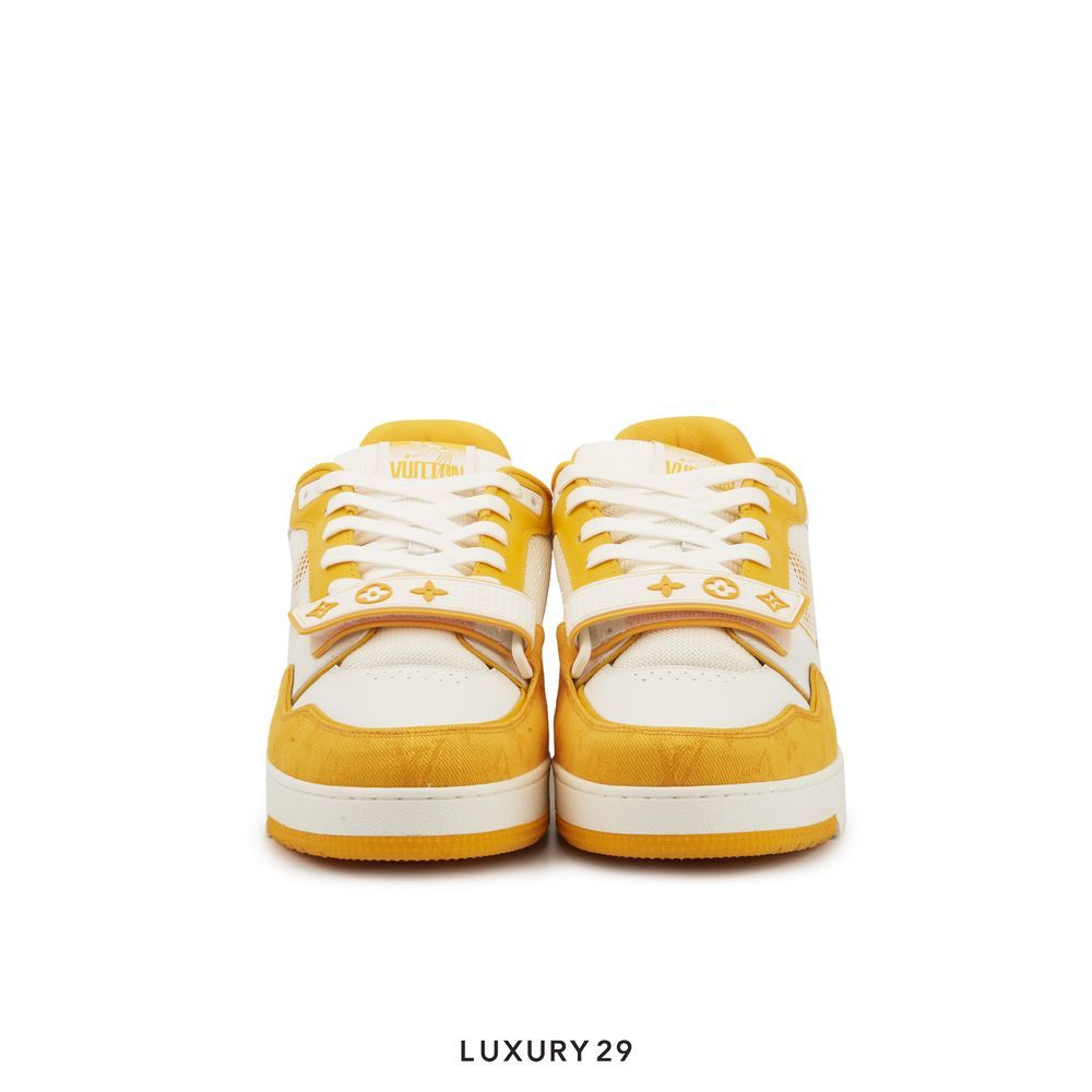 Louis Vuitton LV Trainers Yellow(M)(43, Yellow)